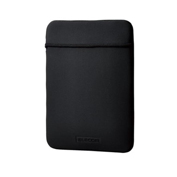 [Release date: December 15, 2022]エレコム パソコンケース 12インチ 撥水加工 縦型 BM-IBTHNPV02BK ブラック【数量限定・未開封店頭在庫】・伸縮性とクッション性を兼ね備えた素材を採用し、パソコ...