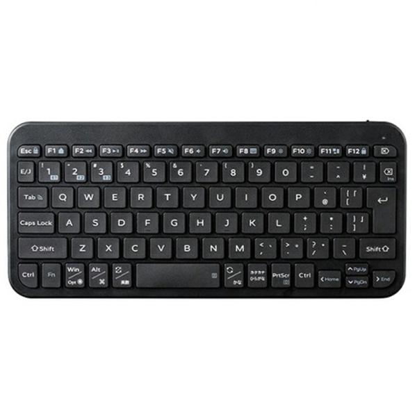 他サイト： エレコム Bluetooth薄型ミニキーボード  Slint(スリント) TK-TM10BPBKの商品画像