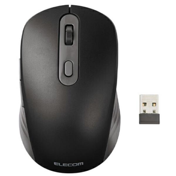 エレコム OSMOD Six USB無線/Bluetooth 充電静音マウス OSMOD(オスモッド) M-MY35MBSBK ブラック・6つのボタンを搭載・無線2.4GHz接続とBluetooth接続の両方に対応・スタンダードなMサイズ