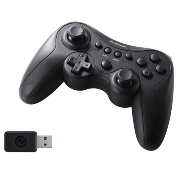 エレコム ELECOM GAMING 無線 スタンダード ゲームパッド GP40X JC-GP40XBK