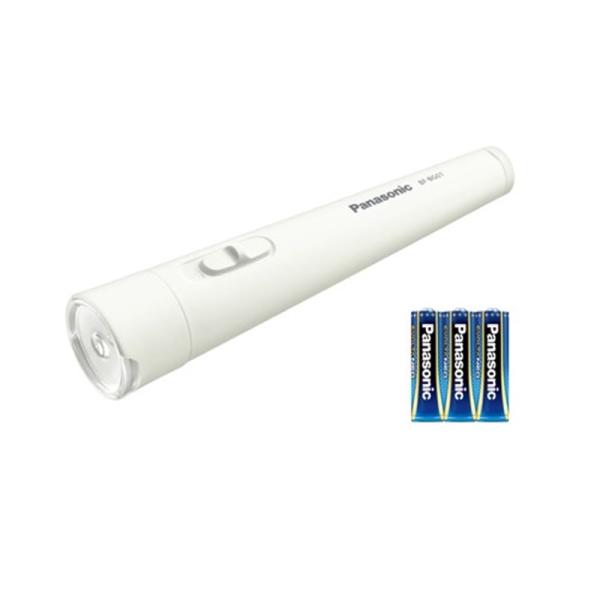他サイト： Panasonic（パナソニック） 乾電池エボルタＮＥＯ付き　ＬＥＤ懐中電灯 BF-BG01N-Wの商品画像