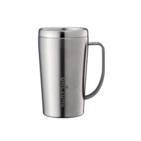 ドウシシャ ON℃ZONE 氷点下ジョッキ 420ml OZFJ420JSV シルバー系【数量限定・未開封店頭在庫】・氷点下タンブラー・真空・冷却3層構造・未体験の冷たさ