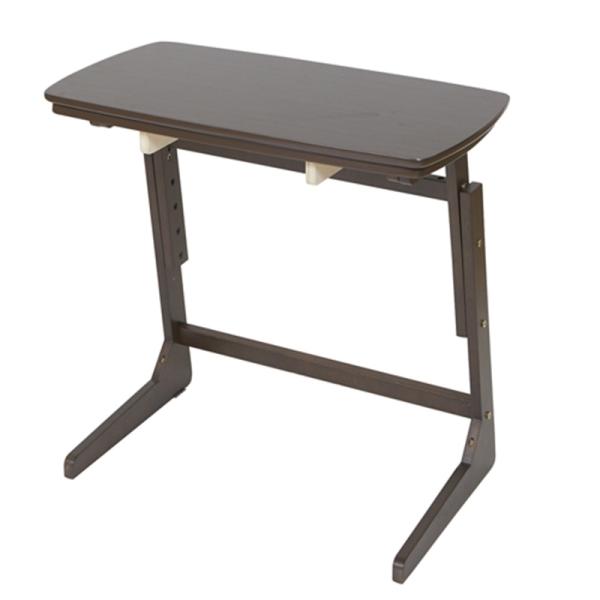 山善 高さが変えられる小机こたつ　75×40cm GDX-F752(DB)FSE ・３段階に高さの調節ができるこたつとこたつ布団のセット・年中使えるシンプルデザイン・コントローラーを収納できるポケット付き