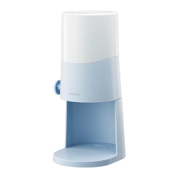 [Release date: March 21, 2025]ドウシシャ 電動ふわふわとろ雪かき氷器 DTS-B5BL ブルー【数量限定・未開封店頭在庫】・ふわとろなスイーツかき氷を楽しめる・家庭用バラ氷も使用可能・収納簡単なコンパクト設計