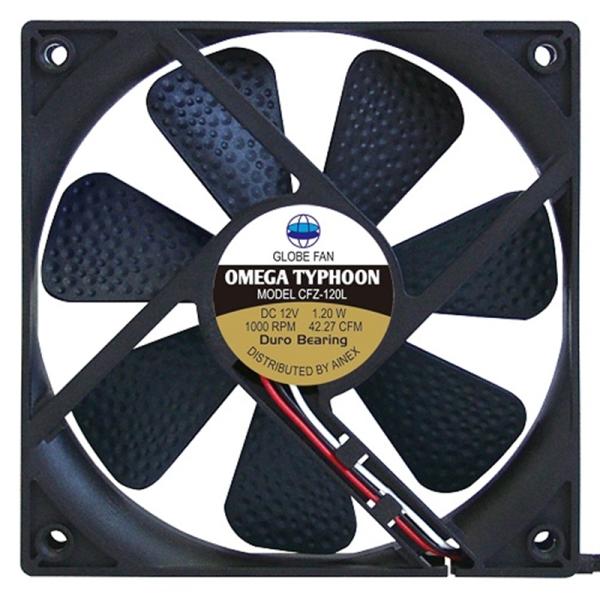 Ainex（アイネックス） OMEGA TYPHOON 120mm 究極静音タイプ CFZ-120LB