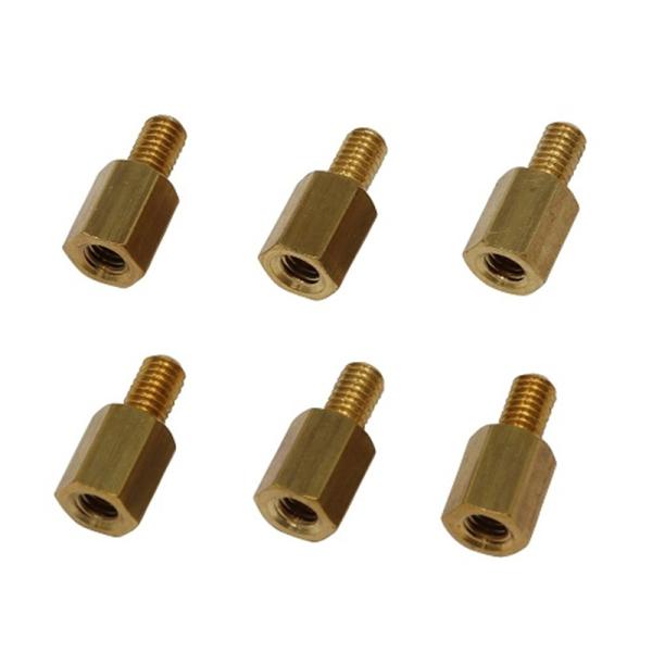 Ainex（アイネックス） 六角スペーサー　ミリネジタイプ PB-022B ・マザーボードをケースに固定する際にネジ穴になるスペーサー