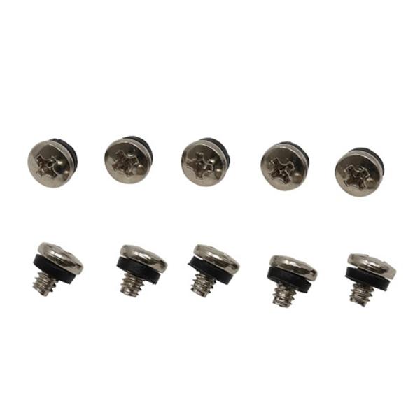 Ainex（アイネックス） ゴムワッシャー付インチネジ PB-024RA シルバー・3.5インチHDDをケースに固定するためのネジ