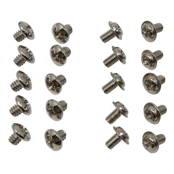 Ainex（アイネックス） 内蔵ドライブ固定用ネジセット SCW-04A シルバー・内蔵ドライブの固定に便利なインチネジとミリネジのセット