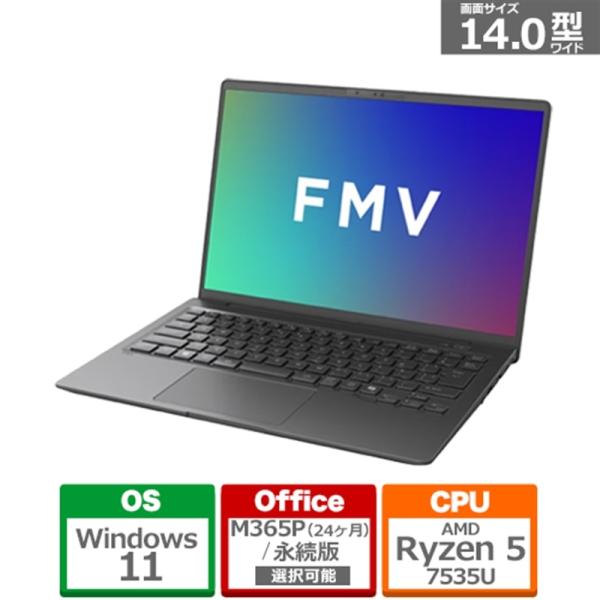 富士通 14型ノートパソコン FMV Note M FMVM55K3BA : ケーズデンキ