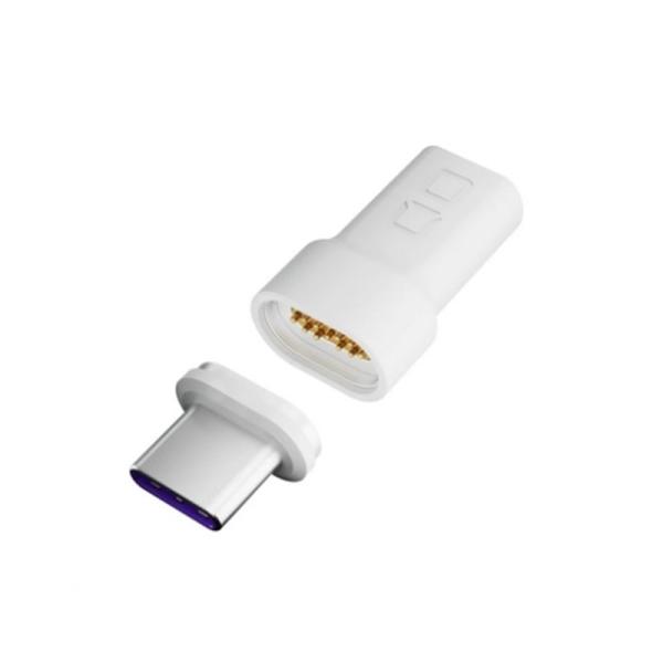 ＣＩＯ USB-C マグネット変換アダプタ I字 (ストレートタイプ) CIO-MGCT-I-CC-WH ホワイト・いつもの充電ケーブルがマグネットに・I字型(ストレートタイプ)・お手元のUSB-C toCケーブルに本製品を装着するだけのス...