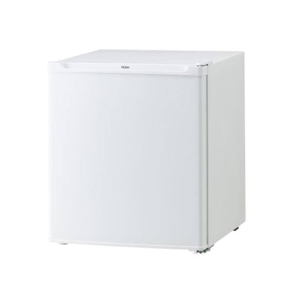 Haier（ハイアール） 前開き式冷凍庫 JF-U3A(W) ホワイト　内容量：33リットル・置く場所を選ばないスリムボディのミニマムサイズ・専用冷凍庫としても便利、普段使いしやすい「前開き式」・急いで冷やしたいときに便利な「急冷凍」