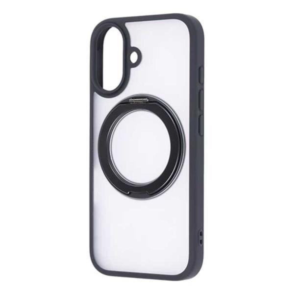 レイアウト RT-P61BS11/B iPhone 17用 マグネット充電対応 ハイブリッドケース ブラック