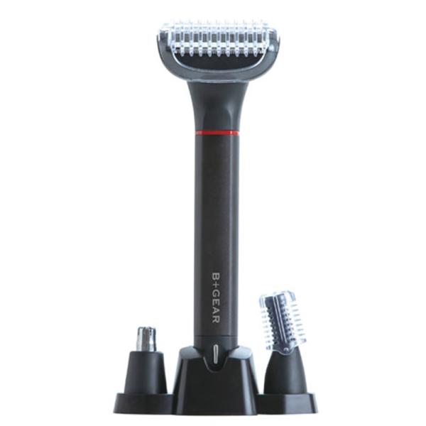 ヒーローグリーン ボディシェーバー グルーミング キット（充電交流式） HG-515K ブラック・充電交流式・いつも清潔、水洗い可能・スタンド付属
