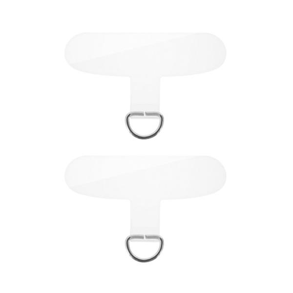 ＭＳソリューションズ ストラップ用挟み込みシート「STRAP SHEET」（汎用）2枚セット LN-SH01SCLSV クリア系・メーカー純正・交換用パーツ・ストラップパーツ付属