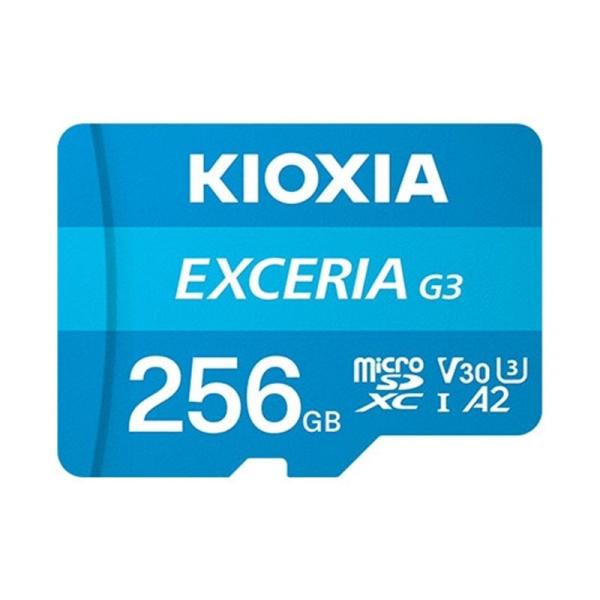KIOXIA（キオクシア） EXCERIA G3 microSDXC UHS-I メモリカード KMU-C256G 容量：256GBお取寄せの場合の納期目安：2月下旬以降（1/30現在）・4K以上の高画質動画撮影、アクションカメラ、スマート...