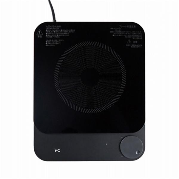 I-CHAIN JAPAN（アイチェインジャパン） 超薄型IHクッキングヒーター「THIN COOK」 IC-THC01-BK ・厚さわずか2.3cmという圧倒的な薄さを実現・薄型でも1400wのパワーでスピーディーに加熱可能・「スムースク...