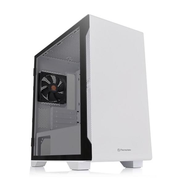 【発売日：2020年10月30日】Thermaltake（サーマルテイク） ミニタワー型PCケース　S100 TG Snow Edition CA-1Q9-00S6WN-00 ホワイトお取寄せの場合の納期目安：9月上旬以降（5/31現在）・...