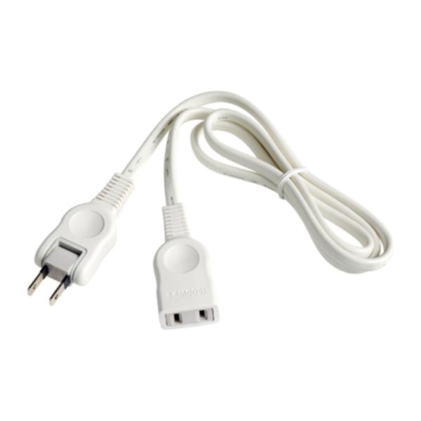 他サイト： ELPA 延長コード１Ｍ W-1511NB(W)の商品画像