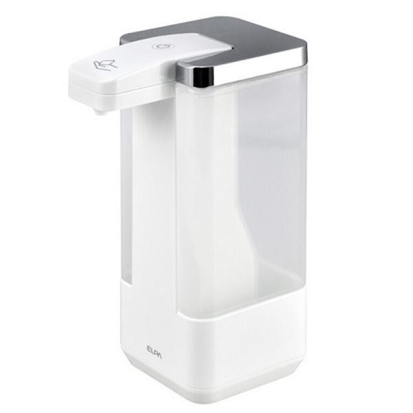 ELPA オートディスペンサー泡タイプ ESD-09AS 泡タイプ専用<b><u>※電池別売（アルカリ）単３×４本</u></b>・泡タイプ専用・大容量500mlタンク・電池式