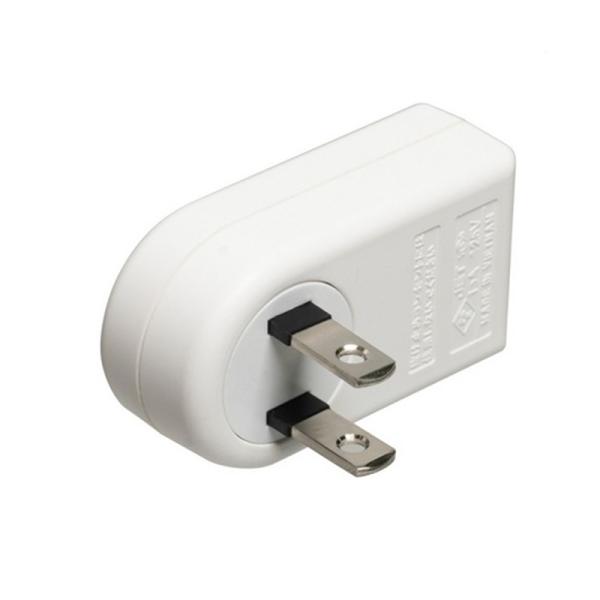 ELPA 回転ACアダプター 雷ガード A-390SB(W) ホワイトお取寄せ時納期目安：2026年1月中旬以降（12/26現在）・国内専用・屋内専用・雷から接続機器を守る