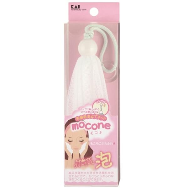 貝印 泡立てネット KQ0183 ・ふわっときめの細かいクリーム泡が作れる洗顔用泡立てネット・抗菌ネット仕様