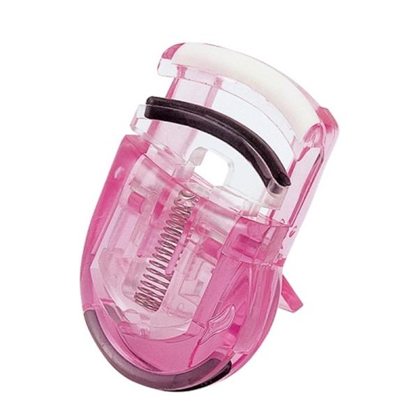 貝印 プッシュアップカーラー（ピンク） KQ3129 ・特許取得のソフト樹脂を使用したまぶた押し上げ用パッドが、根元からしっかりカール。・奥二重やまぶたの重たい方にも、目尻側のまつ毛もキワから狙いやすくきれいに上げやすいカーラー。・携帯に便...