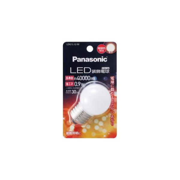他サイト： Panasonic（パナソニック） ＬＥＤ装飾電球　EVERLEDS（エバーレッズ） LDG1LGWの商品画像