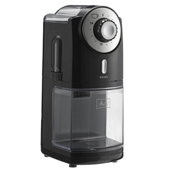 [Release date: December 13, 2017]メリタ フラットカッターディスクグラインダー ECG71-1B ・粗挽きから細挽きまで思いのまま・ダイヤル式目盛付き・最大14杯まで分量調整も簡単