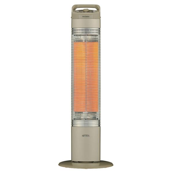 [Release date: August 1, 2025]コロナ 遠赤外線電気ストーブ　スリムカーボン DH-C925(N) ゴールド【数量限定・未開封店頭在庫】・スイッチＯＮですぐに暖かい瞬間暖房・みんなで使える安心機能が搭載・見やすく...