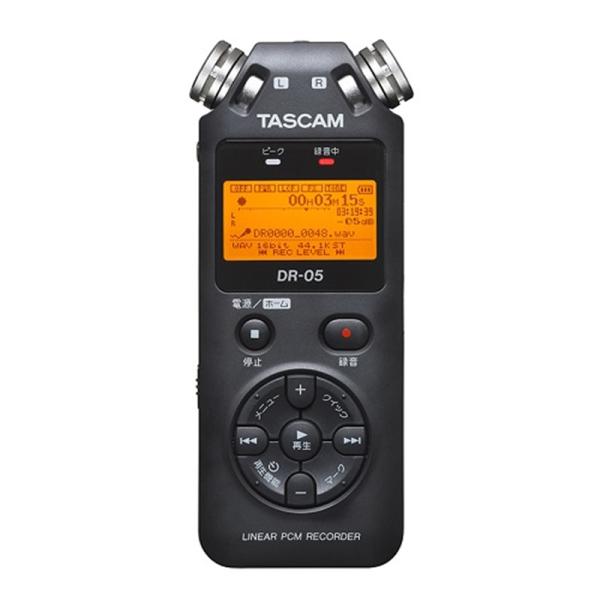 TASCAM リニアＰＣＭレコーダー DR-05 VER3