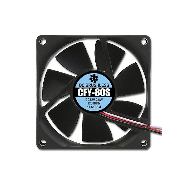 Ainex（アイネックス） ケース用ファン８０ｍｍ　静音タイプ CFY-80S