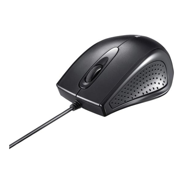 [Release date: May 30, 2017]バッファロー（Buffalo） ＩＲ光学式マウス BSMRU050BK ブラック・無駄な機能を省いたシンプル、スタンダード有線マウス・手になじむデザイン・デスクトップPCでも使いやすい...