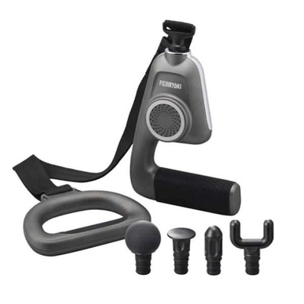 [Release date: March 16, 2024]フジ医療器 マッスルショットウェイブ FGW3200 グレー・深く、広く、パワフル振動ケア・ベルト型アタッチメント付属で届きにくい背中もアプローチ・2種類の振動で、ピンポイント×広...