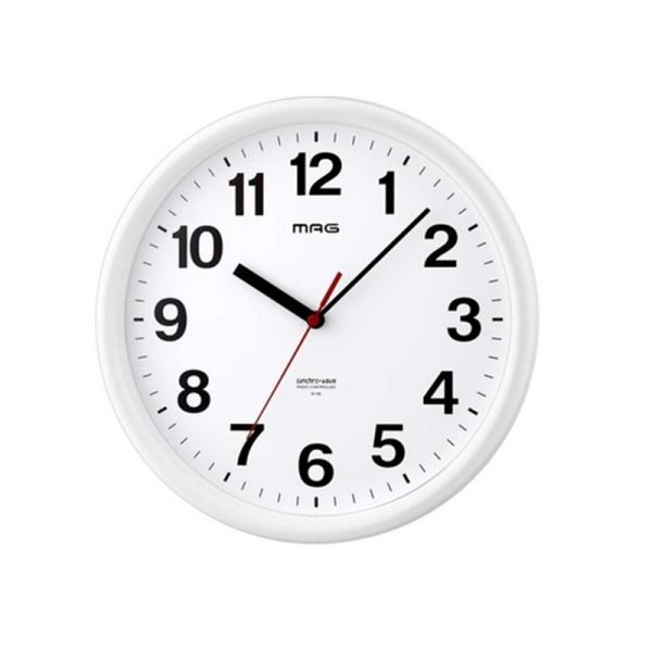 他サイト： ノア精密 MAG電波掛時計 パルク W-768 WH-Zの商品画像