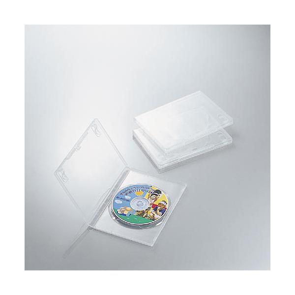 エレコム ＤＶＤトールケース（３枚パック・クリア） CCD-DVD01CR