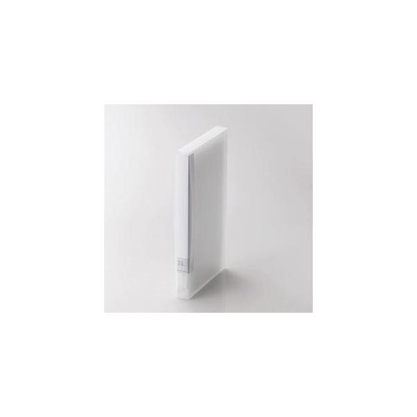 エレコム Ｂｌｕ−ｒａｙ対応ファイルケース CCD-FB24CR クリア・大量のBlu-ray/DVD/CDをコンパクトに整理・収納できる・インデックスラベル付き・手触りのよい表面加工