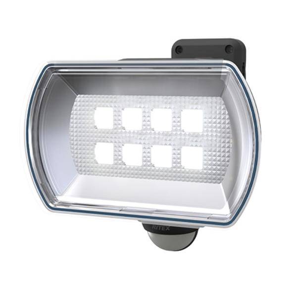 RITEX 4.5W ワイド フリーアーム式 LED乾電池センサーライト LED-150 <b><u>※電池別売（アルカリ）単１×３本</u></b>・明るさ最高峰・電池寿命660日・フリーア...