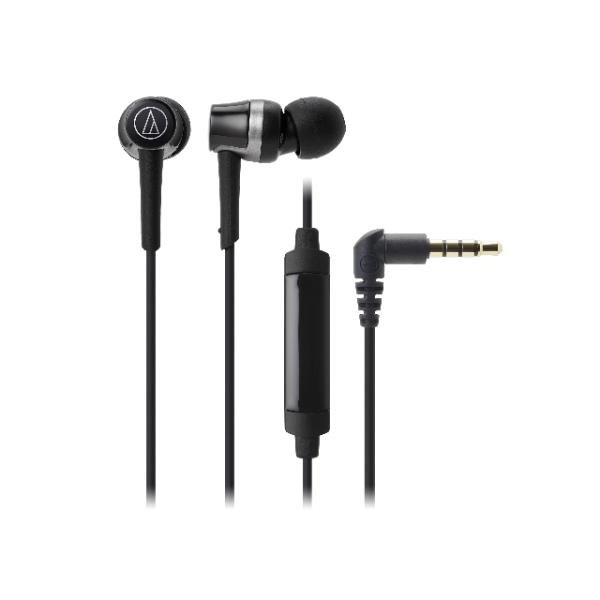[Release date: November 10, 2016]オーディオテクニカ スマートフォン専用ヘッドホン ATH-CKR30iS BK ブラック・スマートフォンで楽しむクリアな中高域再生・装着性を重視したダウンサイジングボディ・選...