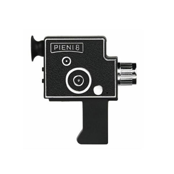 Kenko（ケンコー） トイカメラ PIENI 8（ピエニ・エイト） DSC-PIENI 8 ブラック・超小型×レトロデザイン・USB充電式・ハンドストラップ付属