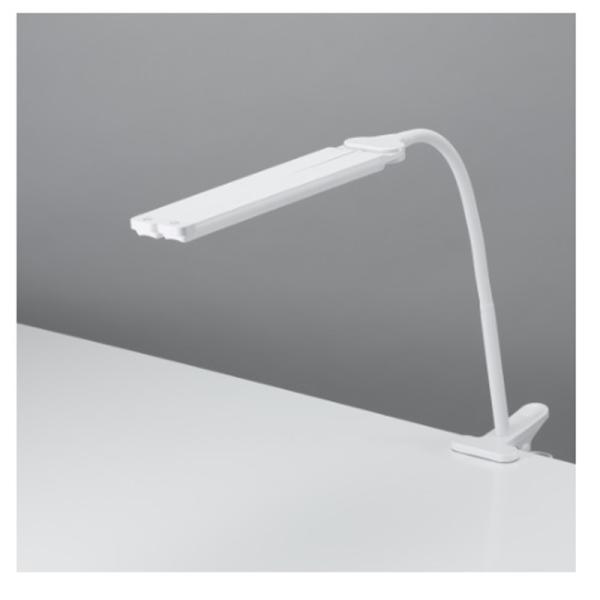 ヤザワコーポレーション LED2灯クリップライト調光機能付き CLL13D01WH 昼光色・LED2灯・3段階調光・タッチセンサースイッチ