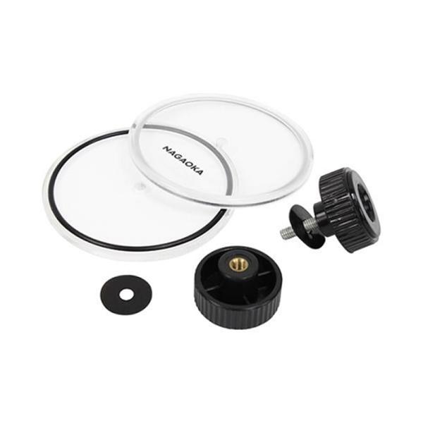 ナガオカ EPレコード用ラベルプロテクター CEP01 ・EPレコードサイズ対応・液体洗浄時プロテクター・シングルレコード用のアダプター付属