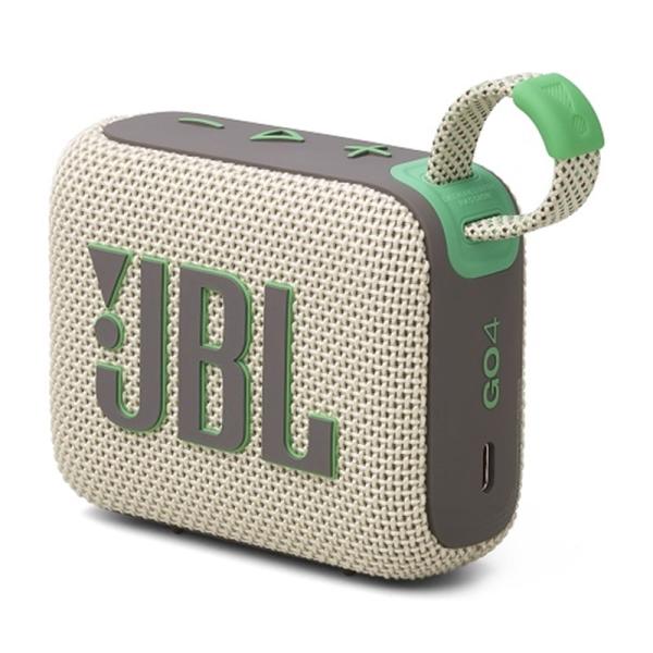 [Release date: May 9, 2024]JBL Bluetooth対応ポータブルスピーカー JBL GO 4 JBLGO4SAND ウィンブルドングリーン・アプリでの直観的な操作とLE Audio対応によるワイヤレスステレオ接...