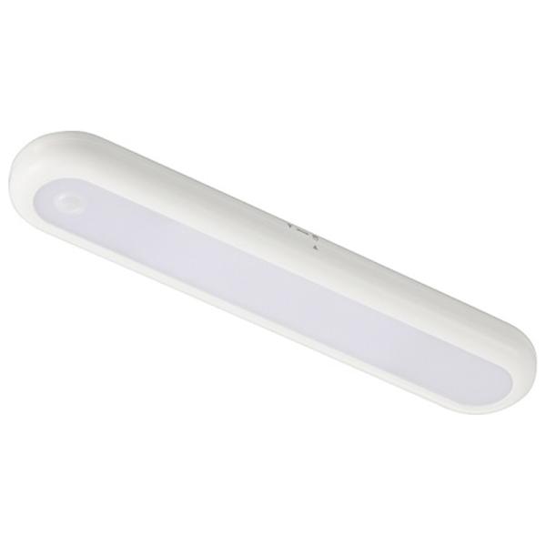 オーム ＬＥＤナイトライト明暗人感式 NIT-BLA6J300-WN <b><u>※電池別売（アルカリ）単３×６本</u></b>・暗い場所で動きを検知して自動で点灯・明るさ200ルーメン・1...