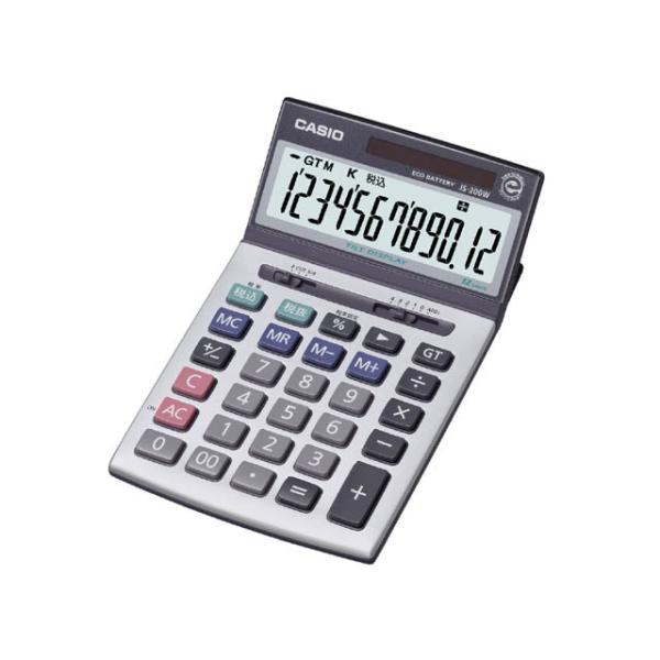 [Release date: January 20, 2005]カシオ計算機 カシオジャスト型電卓 JS-200W-N ・大画面に大型表示で見やすさ抜群。