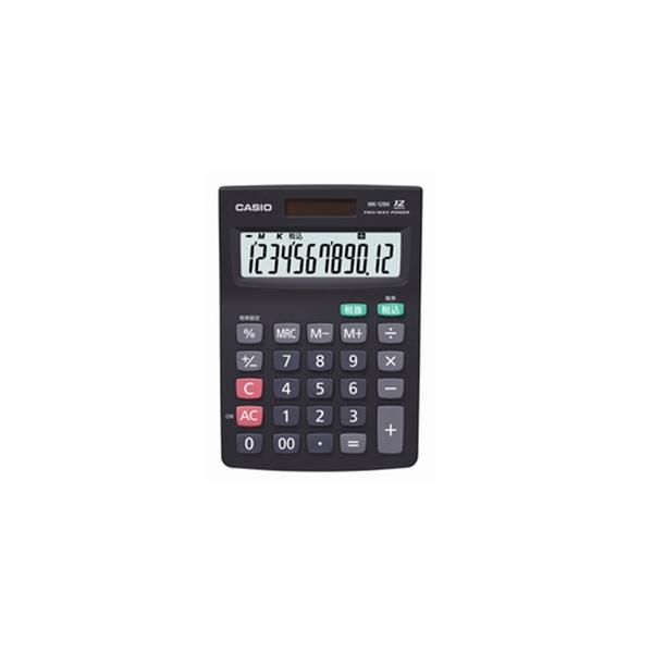 カシオ計算機 電卓 MK-12BK-N