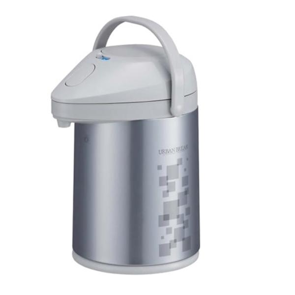 ピーコック魔法瓶 エアーポット（ガラス製まほうびん) MPP-22 ZA アーバン・簡単操作で使いやすい・エアー給湯タイプ・高い保温力のガラス製まほうびん