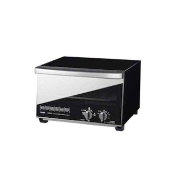 TWINBIRD（ツインバード） ミラーガラスオーブントースター TS-D048B ブラックお取寄せの場合の納期目安：4月中旬以降（2/6現在）・細部まで、デザイン性を追求・食品の取り出しがラクラク・熱反射ミラーガラスで焼きムラ軽減