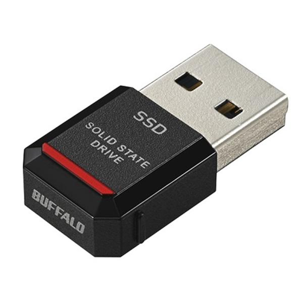内蔵型SSD BUFFALO SSD-PSTU3A 500GB BUFFALO バッファロー（Buffalo） ポータブルSSD 「SSD-PSTU3A