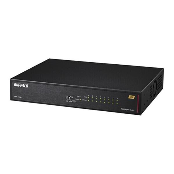 BUFFALOハブセット バッファロー（Buffalo） Giga対応 スイッチングハブ 8ポート