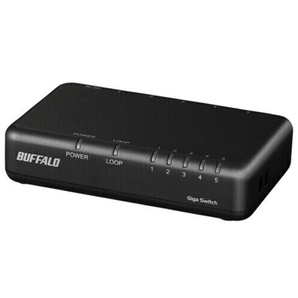 バッファロー（Buffalo） Giga対応 スイッチングハブ 5ポート